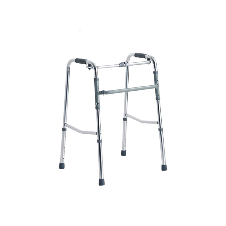 Cadre de marche pliant aluminium articulé